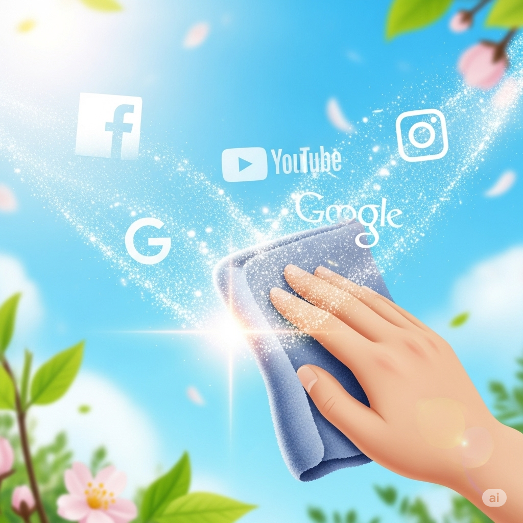 How Delete search History of Facebook, YouTub