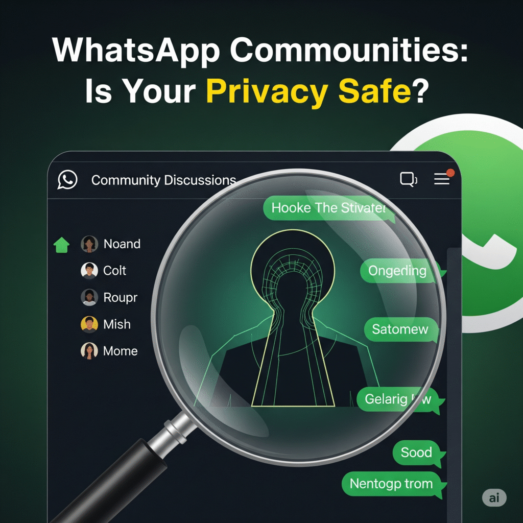 WhatsApp Communities Privacy